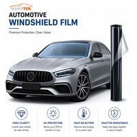 NANOTEK 6.5mil TPU Film Pelindung Kaca Depan Anti Gores 99% UV 90% Penolakan IR Perlindungan Privasi Garansi 5+ Tahun untuk Mobil