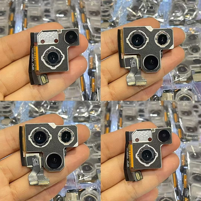 High Quality Replacement Back Camera Module for iPhone 17Pro 16 16Pro 15 14 13 12 11 14Pro X Phone Repair Spare Parts