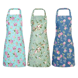 100% Cotton <b>Kitchen</b> <b>Apron</b> Adjustable Neck Strap Waist Protection Custom Logo OEM ODM Wholesale Bulk Factory Manufacturer - Product Image 1
