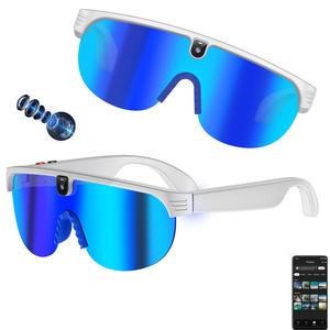 Lunettes de soleil de sport de plein air avec traduction en temps réel par IA, assistant vocal, caméra vidéo portable - Product Image 1