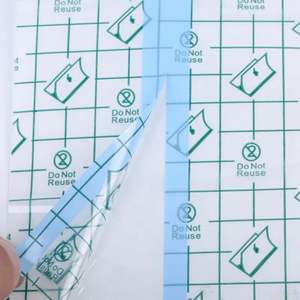 แผ่นปิดแผลโปร่งใส PU กันน้ำมีกาวในตัวผ่านการฆ่าเชื้อทางการแพทย์แบบใช้แล้วทิ้ง - Product Image 3