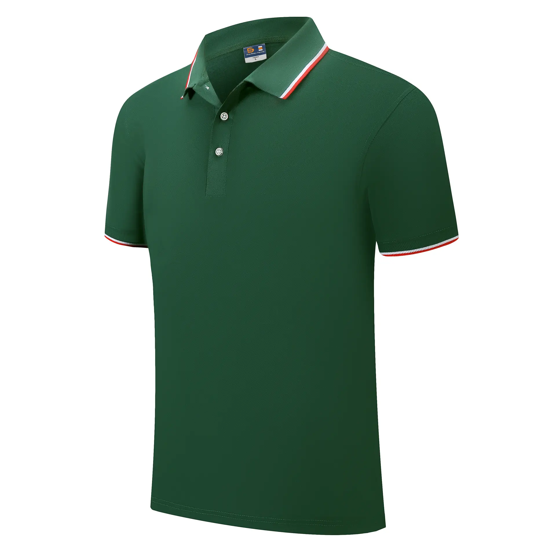 T-shirt polo de marque de haute qualité personnalisé pour hommes et femmes, vente en gros de polo tactique en coton avec logo personnalisé