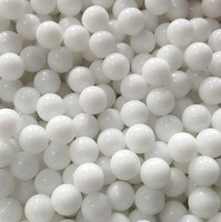 Roulements à billes en résine plastique POM Acetal Delrin 25 mm à bas prix, 86 pièces/kg, pour glissières de tiroirs à ressort, exposition de mars 2026