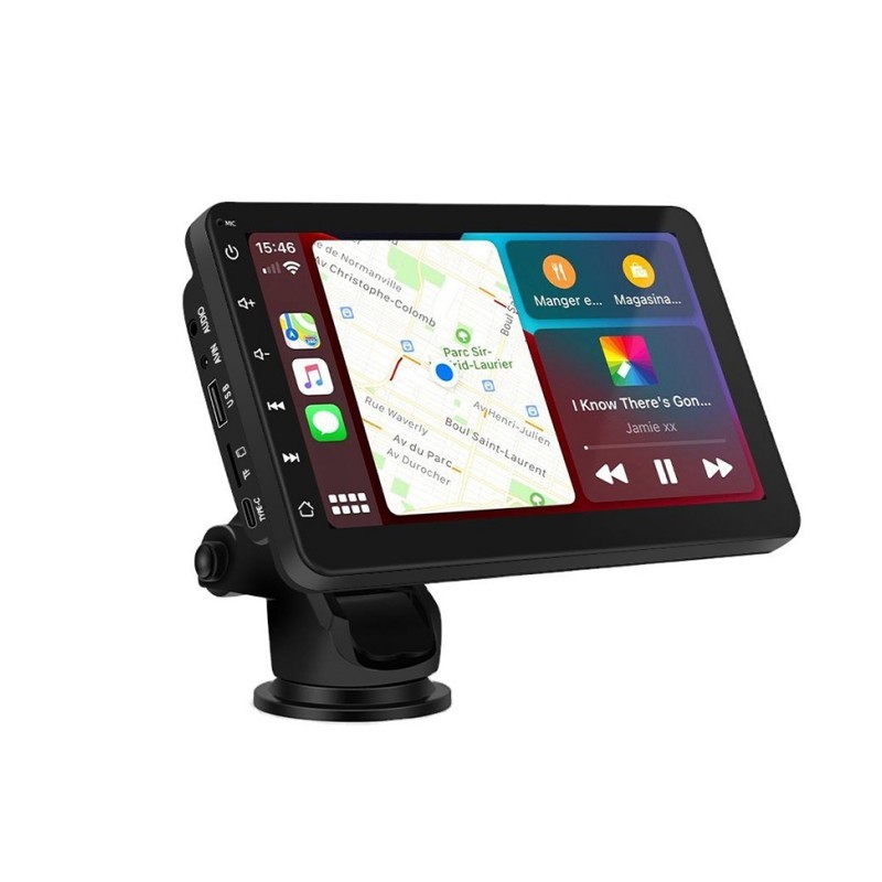 5 Inch GPS Navigation Waterproof Carplay