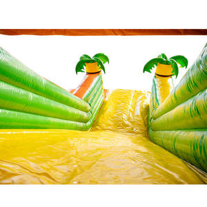 Toboggan gonflable commercial sur le thème de <span class=keywords><strong>la</strong></span> jungle gorille, toboggan géant tropical en forme de palmier pour <span class=keywords><strong>la</strong></span> location de fêtes d'enfants - Product Image 5