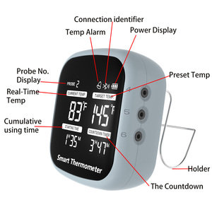 Wireless Termometro di Carne Digitale Leggi Della Cucina di Cottura di Cottura Strumenti di Temperatura termometro <span class=keywords><strong>Per</strong></span> Alimenti - Product Image 2