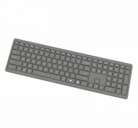 Tmice CK300 Chocolate Flat Keycap Silent Keyboard AI Copilot Hotkey Multi Connection for Business Home Use