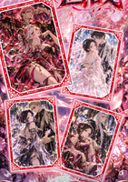 Offre Spéciale : Cartes Métalliques Créatives Qingxiu DS – Variété de Designs, Collaborations, Cartes Waifu, Cartes de Jeu de Société Anime Goddess Story