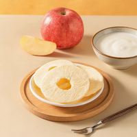Gedroogde appelblokjes met schil, bulkverpakking, gedroogde fruitsnack