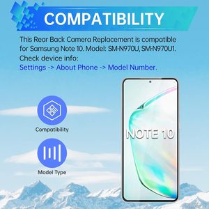 Módulo de Cámara Trasera de Repuesto para Note 10, Compatible con Sm-n970u/sm-n970u1 - Product Image 4