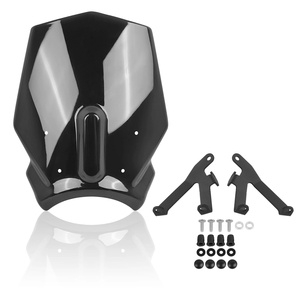 Parabrisas Delantero para Motocicleta <span class=keywords><strong>Honda</strong></span> CB650R CB 650 <span class=keywords><strong>R</strong></span> <span class=keywords><strong>CB650</strong></span> <span class=keywords><strong>R</strong></span> E-CLUTCH 2024-2025, Deflector de Viento, Visera - Product Image 2
