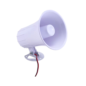 Sirène d'alarme antivol personnalisée en matériau ABS 110 Db sirène électronique antivol filaire blanche pour les occasions publiques commerciales - Product Image 1