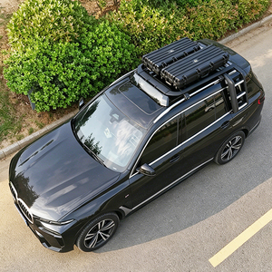 Panier de toit en alliage d'aluminium pour bagages, échelle latérale et boîte latérale pour <span class=keywords><strong>BMW</strong></span> X7 2019-2026 - Product Image 5