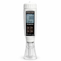 pH-mètre portable PH-100pro, testeur de pH et de température de type stylo étanche avec ATC pour l'analyse de la qualité de l'eau