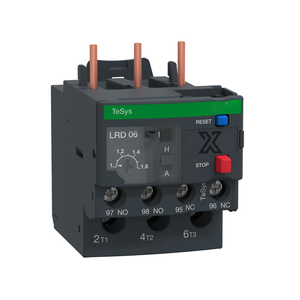 Relé térmico de sobrecarga LRN06N Proporciona protección contra sobrecarga y fallos de fase para motores eléctricos - Product Image 1