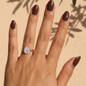 Anillo Abierto CLIORO de Lujo con Circonita Cúbica de Corte Octogonal, Hipoalergénico, Ajustable, para Mujer, Regalo, Joyería - Product Image 2