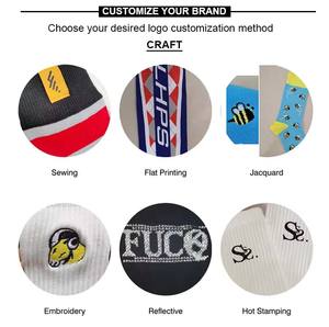 Calze sportive con Logo personalizzato in cotone con impugnatura Tie-Dye in gomma antiscivolo Pilates Design ad alta caviglia per la stagione estiva nuovo calzino sportivo - Product Image 4