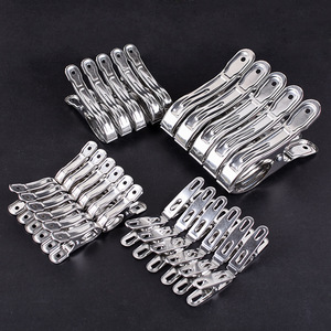 Stainless Steel Clothes Drying Clips <b>Extra</b> <b>Large</b> Windproof For Clothing Blanket Drying - Product Image 1