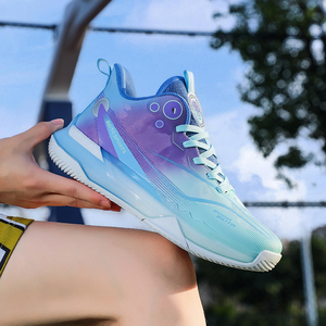 Fabricant de créateur Dernières personnalisées Nouvelles chaussures de sport antidérapantes pour l'extérieur Baskets à la mode Chaussures de <span class=keywords><strong>basket</strong></span>-ball d'occasion bon marché - Product Image 1