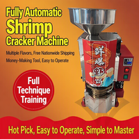 Machine Commerciale Automatique pour la Fabrication de Crackers aux Crevettes, Équipement de Transformation Alimentaire en Acier Inoxydable pour Gâteaux de Riz Soufflé et Snacks Pop