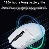 Mchoseg3 Rechargeable Droitier USB 2.4G Trois Mode pour Bluetooth Filaire E-Sports Gaming Mouse Rohs Compliant pour le Bureau