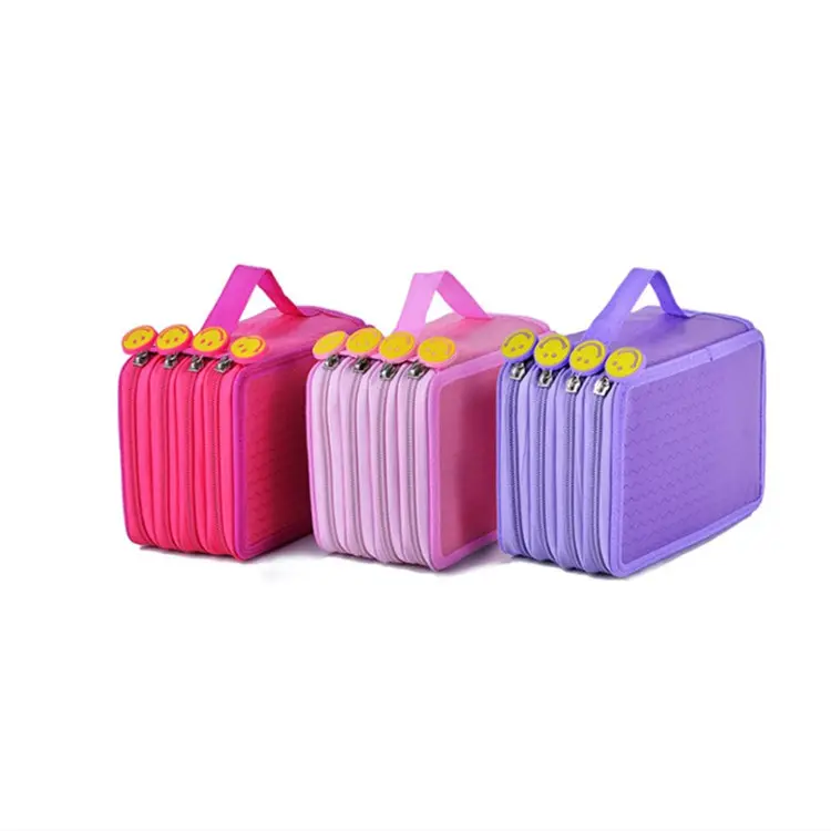 Trường Bút Chì Trường Hợp Cho Cô Gái Cậu Bé Pencilcase 72 Lỗ Hộp Bút Hình Phạt Đa Chức Năng Lưu Trữ Bag Trường Hợp Pouch Văn Phòng Phẩm Kit