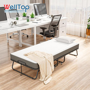 WELLTOP Robustes Metall-Klappsofa mit Matratze – Modernes Design für Büro, Hotel & Schule - Product Image 6