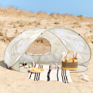 Nouvelle Arrivée <span class=keywords><strong>Tente</strong></span> de Plage Pop-up Portable Automatique Anti-UV 50+ Imprimée sur Mesure pour Bébé, Imperméable pour le <span class=keywords><strong>Camping</strong></span> - Product Image 1
