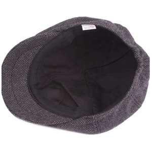 Mũ lưỡi trai kiểu Jeff chất liệu len pha kẻ caro dành cho nam - Product Image 5