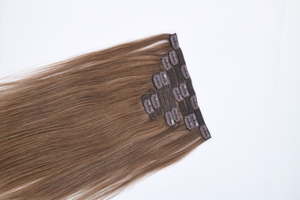 Extensions de cheveux naturels Remy vierges avec clip en dentelle, 12-40 pouces, 7 pièces, 16 clips, extensions de cheveux humains véritables pour femmes. - Product Image 5