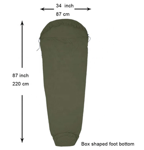 <span class=keywords><strong>Sac</strong></span> <span class=keywords><strong>de</strong></span> couchage extensible large Woqi Travel Sheet pour hôtel, doublure <span class=keywords><strong>de</strong></span> <span class=keywords><strong>sac</strong></span> <span class=keywords><strong>de</strong></span> couchage en forme <span class=keywords><strong>de</strong></span> momie pour le camping - Product Image 2