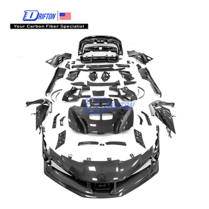 Kits de carrocería CF completamente expuestos para conversión SF90XX para Ferrari SF90 Stradale y Spider, piezas de alta calidad, proveedor de fábrica - Product Image 1