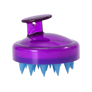 Cepillo para masaje del cuero cabelludo, 8x8x6,5 cm, silicona suave para uso doméstico, cepillo para champú, peine para baño - Product Image 4