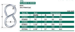 ตะขอเหล็กรูปปิดรูป8แบบกำหนดเอง - Product Image 3