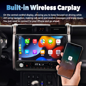 Android đài phát thanh Carplay cho xe <span class=keywords><strong>Toyota</strong></span> Fortuner Hilux 2004-2014 10 inch đơn vị đứng đầu xe <span class=keywords><strong>GPS</strong></span> <span class=keywords><strong>navigation</strong></span> đa phương tiện đài phát thanh xe máy nghe nhạc - Product Image 4