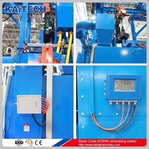 CE-zertifizierter Q376 Spinner Shot Blaster mit doppelten Aufhänger haken-Preis gestaltung - Product Image 5
