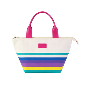 Bolso Tote de Lona Encerada Resistente con Bolsillo y Patrón de Letras, Modelo Gentle Woman Mini, de Senda Zhejiang Supplier - Product Image 5