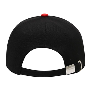 Casquette de baseball en coton bicolore à 6 panneaux avec visière incurvée et broderie double face pour usage quotidien en extérieur – Vente en gros fabricant - Product Image 3