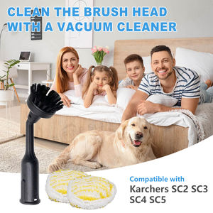 Kit de remplacement pour aspirateur <span class=keywords><strong>Karcher</strong></span> SC2 <span class=keywords><strong>SC3</strong></span> SC4 SC5, électrique/batterie/gaz/solaire, comprenant brosse, buse vapeur, pièces de rechange pour serpillière - Product Image 6