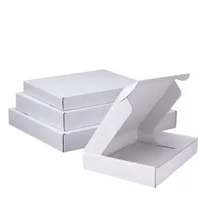 Wholesale Luxury Corrugated Packaging Shipping Boxes Custom Logo Reusable Folding Paper Cardboard Mailer Box