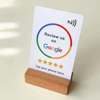 Carte de commentaires NFC pour les clients d'hôtels et d'Airbnb, collecte de commentaires Google