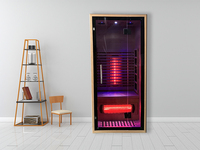 Nouvelle cabine de sauna infrarouge à vapeur sèche pour l'intérieur, pour la maison