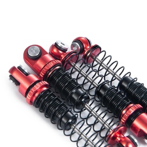 4 Uds amortiguador de aluminio 39-27mm para <span class=keywords><strong>Axial</strong></span> <span class=keywords><strong>SCX24</strong></span> 1/24 Deadbolt Jeep Gladiator JLU piezas de coche RC - Product Image 4