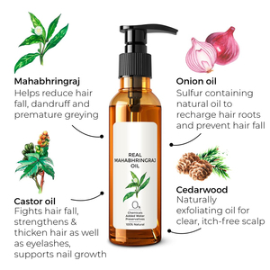 น้ำมันบำรุงผมแบบอินเดียอายุรเวทน้ำมันสำหรับผมผมร่วงผลิตภัณฑ์ดูแลเส้นผมออร์แกนิกสินค้าใหม่ - Product Image 3