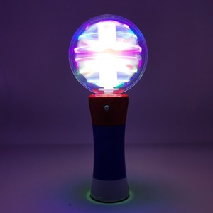 Palo de bola giratoria LED con logotipo personalizado para actuaciones en conciertos accesorios de juguete intermitentes para niños giratoria varita mágica iluminada - Product Image 4