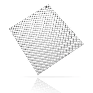 Led Light Plastic Diamond Pattern Glare Control UGR 19 or 16 Prismatic Acrylic Diffuser