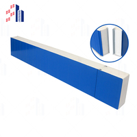 Panneaux sandwich PU ignifuges et isolants pour murs extérieurs SH Korea Board, pour chambre froide d'hôtel, insonorisants, écologiques, toiture 200 mm
