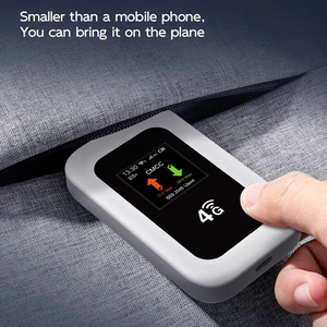 Router <span class=keywords><strong>Mifi</strong></span> Inalámbrico JIMI <span class=keywords><strong>4G</strong></span> <span class=keywords><strong>LTE</strong></span> Banda 28 con Pantalla a Color, Hotspot Móvil MIFIS con Esim, Router Portátil de Bolsillo con WiFi Inalámbrico de 2100mAh - Product Image 3