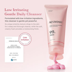 Limpiador <span class=keywords><strong>Facial</strong></span> con 99% de PDRN y ADN de Salmón |   Fórmula de Crema de Malvavisco con Niacinamida |   Limpieza Profunda Suave Sin Perfume 120g/4.23 oz - Product Image 3