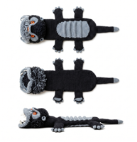 Calcetines de Gorila 3D, Regalo para Amantes de la Potencia del Rey de la Selva, Unisex, para Adultos y Niños, Venta al por Mayor, Juguete de Peluche Tejido Personalizado